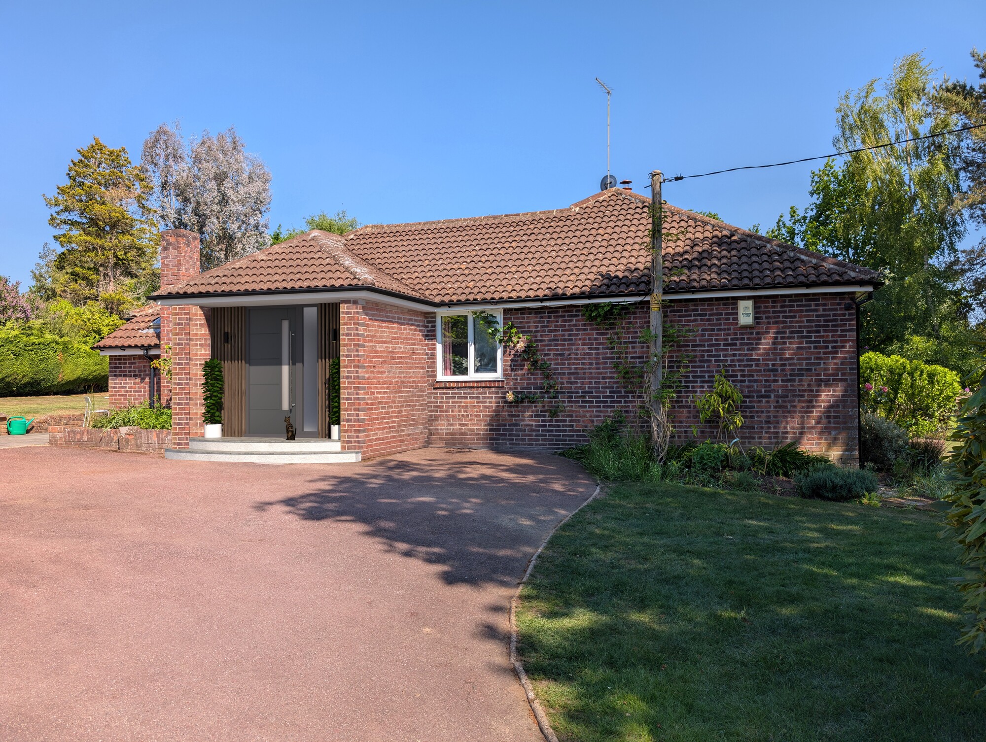 3D visualisation of porch renovation