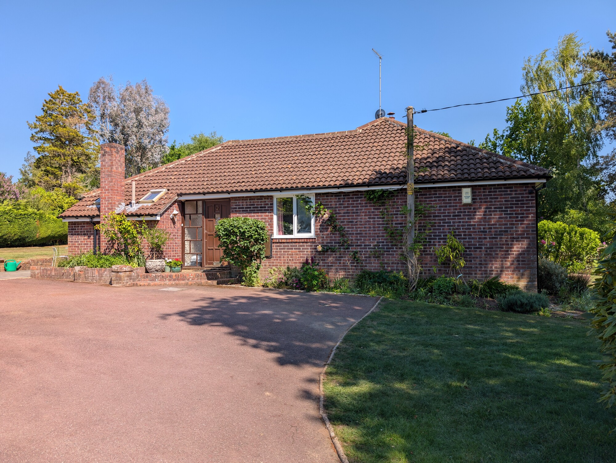 Existing porch